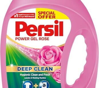 Persil Power Gel Liquid Laundry Detergent, Deep Clean Technology for Perfect Cleanliness And Long-La