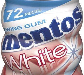 Mentos Gum Always White Sugar-Free Chewing Gum ? 72 Pieces