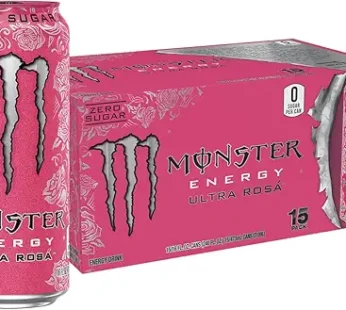 Monster Ultra Rosa 16 Ounce Pack Of 15