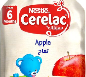 Cerelac Nestle Cerelac Fruits Puree Pouch Apple 90g