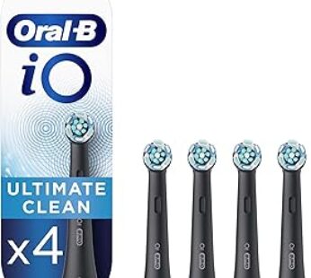 Oral-B BRUSH HEAD IO ULTIMATE BLACK 4 PSC