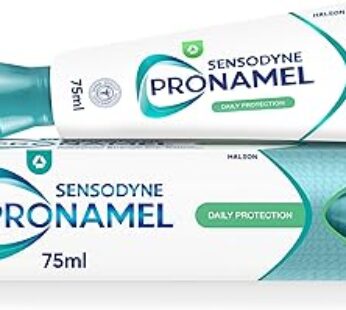 Sensodyne Pronamel Toothpaste Daily Protection, Enamel Care Fluoride Toothpaste, Mint Flavour, 75ml