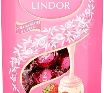 Lindt Lindor Strawberries & Cream 200g