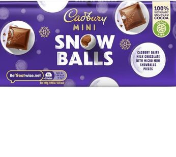 Cadbury Mini Snow Balls, 110 g