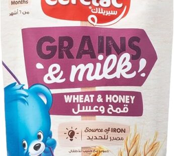 Cerelac Nestle Cerelac Grains & Milk Wheat & Honey From 6 Months 110g