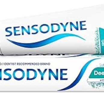 Sensodyne Toothpaste Daily Care Deep Clean Gel, Sensitive Toothpaste for Sensitive Teeth, 75ml