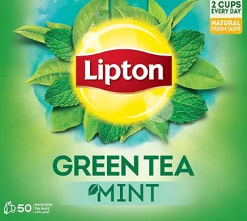 Green Tea Mint, 50 Lipton Tea Bags