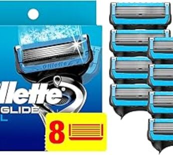 Gillette ProGlide Chill Razor Refills for Men, 8 Blade Refills