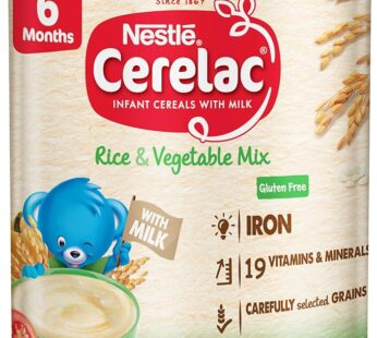 Cerelac Rice & Vegetable Mix From 6 Months, 350g