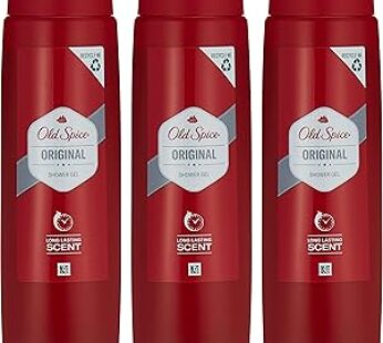 Old Spice Original Shower Gel For Men, 3 x 250 ml