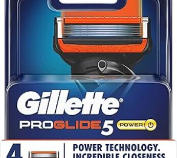 Gillette Fusion ProGlide 5 Power Men’s Razor Blades Refills 4pcs