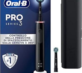 Oral-B Pro 3 3500 Black Edition JAS22 mit Reise-Etui