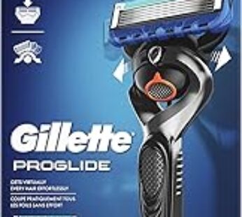 Fusion Gillette ProGlide Men’s Razor, 1 Razor Handle, 3 Razor Blade Refill Cartridges