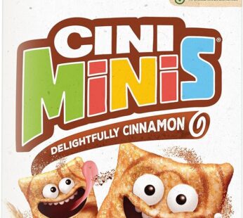 Nestle Cini Minis Cinnamon Breakfast Cereal Pack, 375g