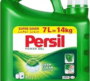 Power Gel Liquid Laundry Detergent For All Washing Machines – 7 Litres, With 2X Power Vs Powder, Dee