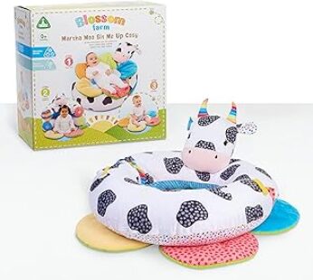 Early Learning Centre Blossom Farm Martha Moo Sit Me Up Cozy, Sensory and Physical Development Infan