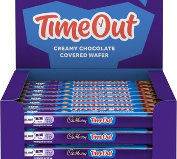 Cadbury Timeout Chocolate With Crunchy Wafer 20.8g ? 12 Peices Box (Imported)