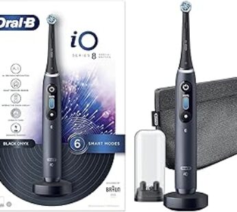 Oral-B Pro iO 8 Special Edition Electric Toothbrush Black 1 Unit (Ships with two-pin EU plug)