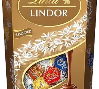 Lindt Lindor Assorted Cornet Chocolate With Melting Filling – 600G