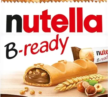 Nutella B-Ready Chocolate Wafer Bar 6 Bars 132g