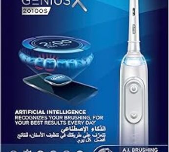 Oral-B Genius X Electric Toothbrush with Artificial Intelligence, Rechargeable, White Color