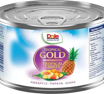 Dole Canned Tropical Fruit Mix with Gold Pineapple 227 g, 3-Pack