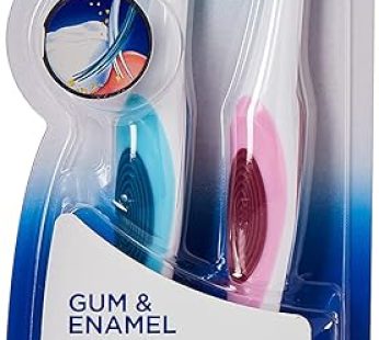 Oral-B Gum & Enamel Care Extra Soft Manual Toothbrush, Dual Pack