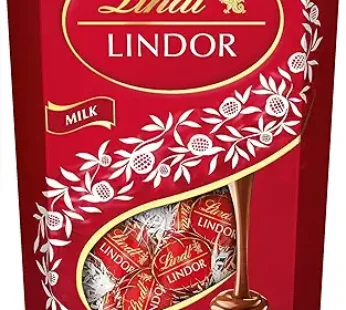 Lindt Lindor Milk Cornet Chocolate With Melting Filling – 600G