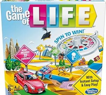 Hasbro Gaming The Game of Life Board Game Ages 8 & Up (Amazon Exclusive)