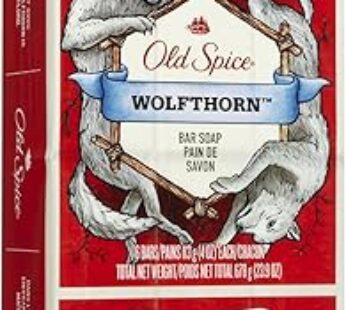 Old Spice Wild Collection Wolfthorn Men’s Bar Soap 6 Count