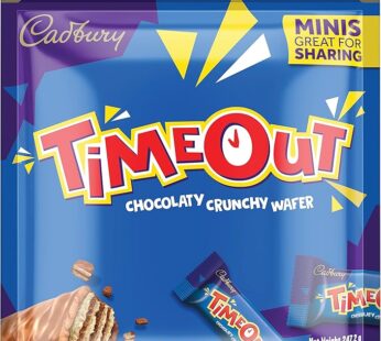 Cadbury Timeout Wafer Chocolate Sharing Pack 247.2g