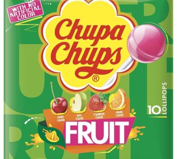 Chupa chups Fruit Bag Lollipop, 10 Pieces