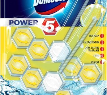 Domestos Power 5 Rim Block (4 Pack) Lime