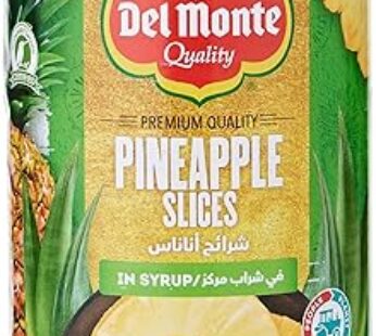 Del Monte Sliced Pineapple In Syrup