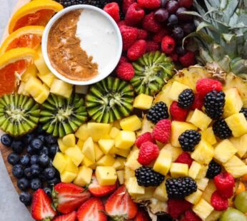 Chopped fruit basket