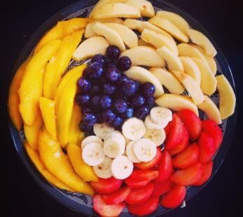 Chopped fruit basket