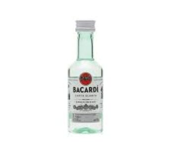 BACARDI CARTA BLANCA WHITE RUM 5CL