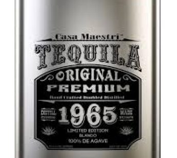 CASA MAESTRI TEQUILA BLANCO FLASK 20CL