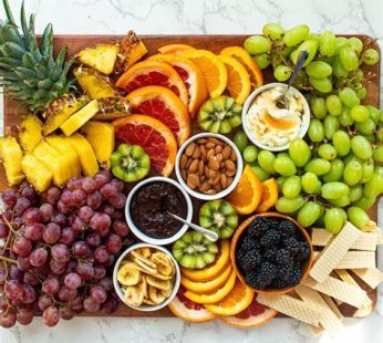 Chopped fruit basket