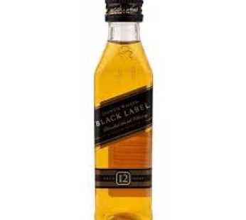 JOHNNIE WALKER BLACK LABEL 5CL