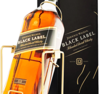 JOHNNIE WALKER BLACK LABEL CRADLE 300CL