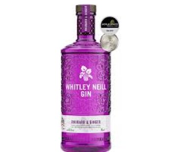 WHITLEY NEILL RHUBARB&GINGER GIN 1LTR