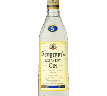 SEAGRAMS EXTRA DRY GIN 75CL