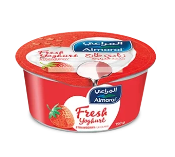 Strawberry Flavored Fresh Yoghurt