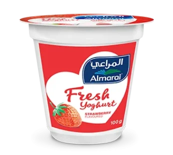 Strawberry Flavored Fresh Yoghurt Set