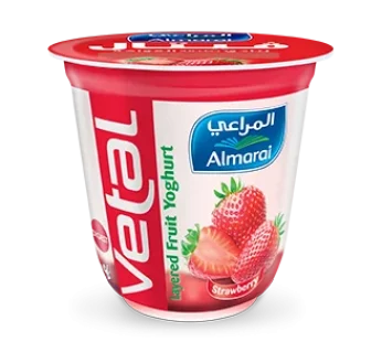 Vetal Strawberry Layered Yoghurt