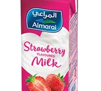 Strawberry Flavored Long Life Milk